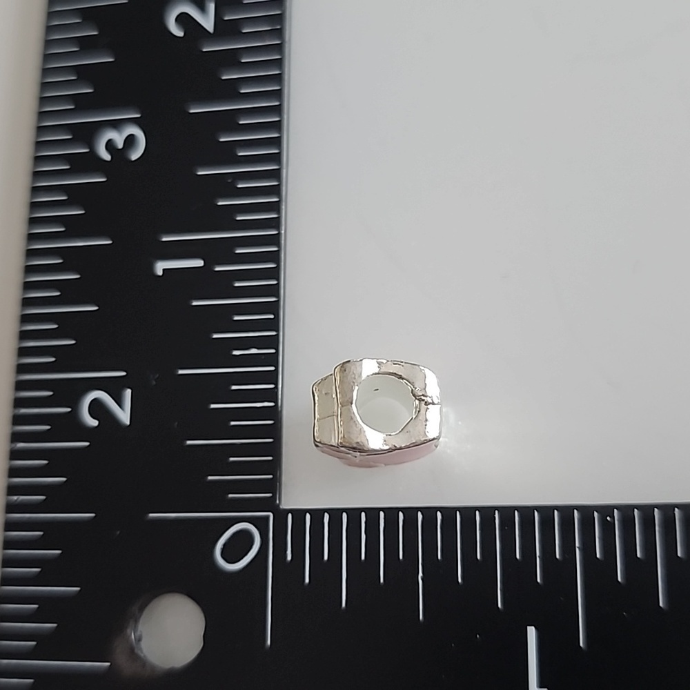 Paw Print Pandora Compatable  Charm Green - Picture 2 of 4